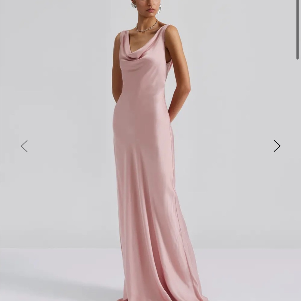 Pink Wedding Dress with Elegant Design - worn once